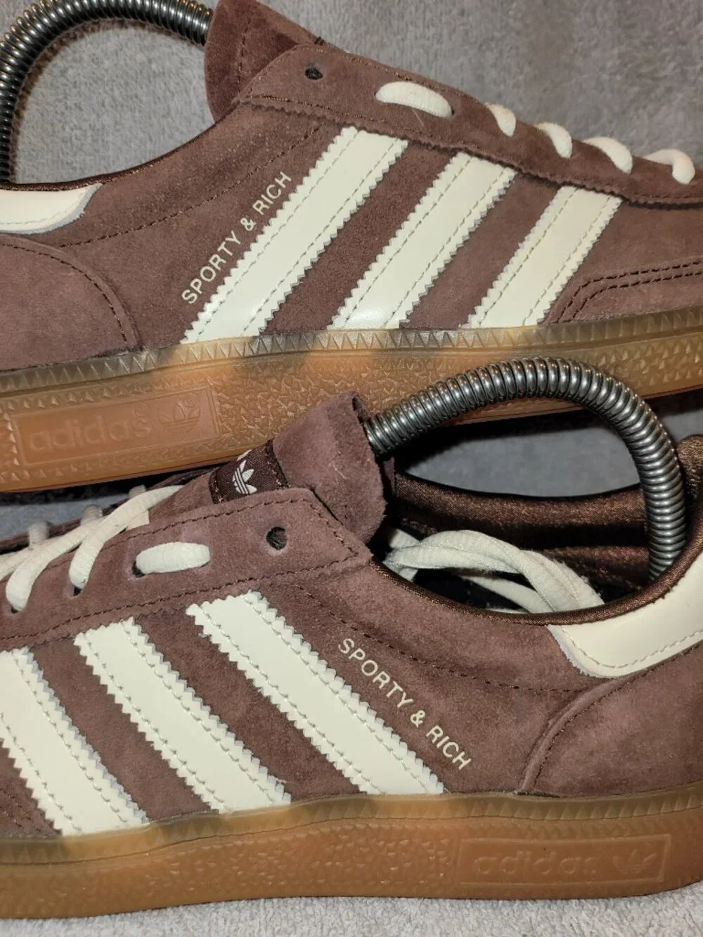 Adidas Originals Handball Spezial Sporty & Rich Brown/White Gum Sneakers IH2612